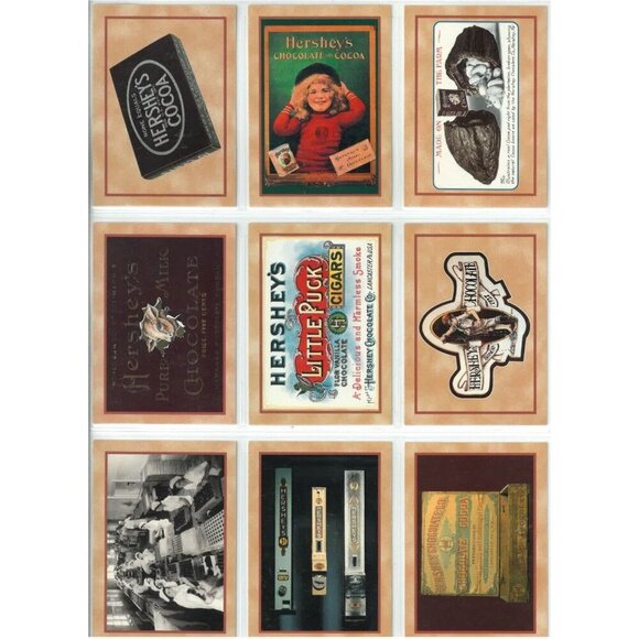 1995 - Hershey's Chocolate Base Card Set 100 Cards Dart Flipcards - Picture 5 of 13
